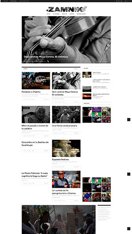 Sitio web para blog